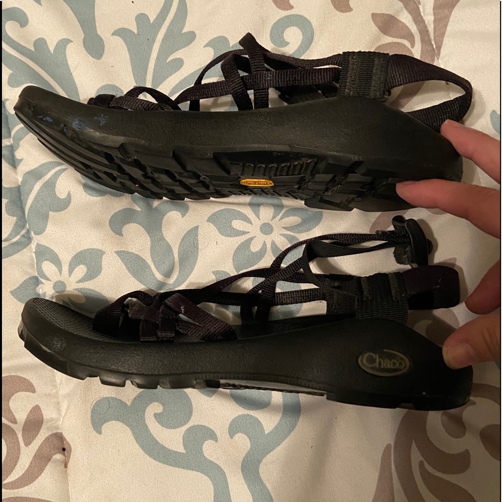 Black Chaco Sandals Size 8